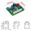 1 Set 35mm VU Meter Stereo Audio Amplifier Level Indicator Audio Meter Backlight Adjustable with Driver Board for AMP 6