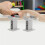 12-Pack Grey Railway Bridge Supports Compatible with Wooden Train Systems 3