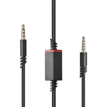 Audio Cable Inline Mute Cord for Astro A10/A30/A40/A40TR/A50 Gaming Headphones Audio Extension Cable