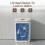 1PC  Detector Trash Can, Touchless Wastebasket, Auto /Off, Sealed with Lid Silent Shutoff, Multiple 2