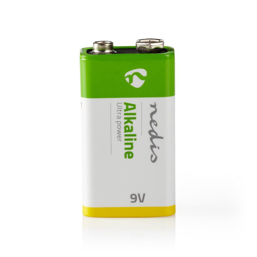 Alkalinebatterij 9V | 6LR61 | 1-Blaar