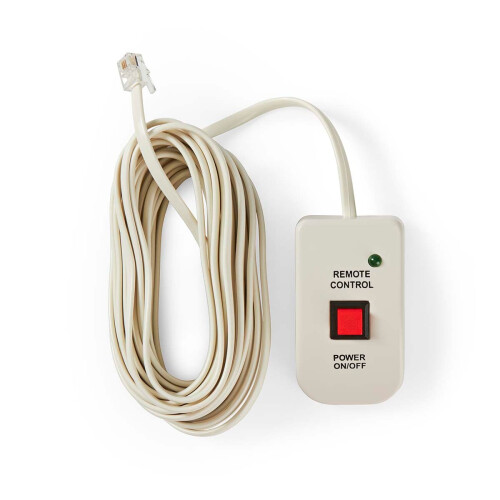Omvormer Afstandsbediening | 5,00 m | RJ10 | Wit 1