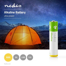 Alkalinebatterijen AAA | 1,5 V gelijkstroom | 20-pack
