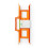 Kabelmanagers | Plast | Oranje 5