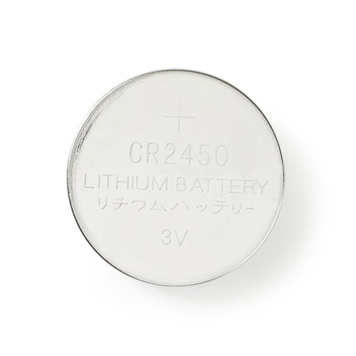 Lithium knappecellebatteri CR2450 | 3 V DC | 5-Blister | Sølv 1