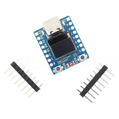 ESP32-C3 OLED Development Board 0.42 Inch Display with Onboard Ceramic Antenna ESP32 SuperMini WiFi  Compatible 2