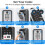 Key Lock Box with 12 Digit Combination LockBox for Keys with Resttable Code,Large Capacity &  Outdoor 2