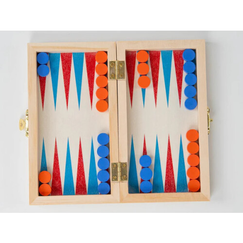 On the Go Backgammon Travel Game RT-5196 1