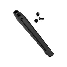 Folding Knife Titanium Deep Carry Pocket Clip Back Clamp for Hd XM18, XM24 Back Clip Accessories Black