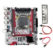 X99G757 Stationärt Moderkortskit X99 Spelmoderkort LGA 2011-3 DDR3 HM55-Chipstöd E5 2666/2673/2676/2696 V3-Processor