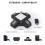 USB Adapter Game Controller for   PS4 PS3, Keyboard Mouse Adapter for Console Gaming, with Wide Compatibility 5