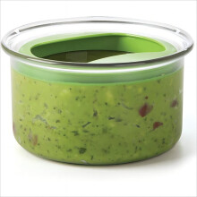 Guacamole Keeper, Guacamole Bowls, Avocado Keeper Fresh Guacamole Plastic Kitchen Storage Container with Air Tight Lid