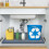 Multi-Use Waterproof Silicone Under Sink Mat, Ideal for Kitchen, Bathroom, and Pet Areas 3