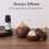 Exquisite Mountain Bamboo Shape Wooden Essential Oil Diffuser - Solid Wood Fragrant Desktop Aroma Ornament 5