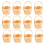 60Pcs Wood Chip  Baskets Manual Woven Baskets Ornaments Candy Storage Box 2