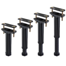 4 PCS Adjustable Height Bed Support Legs 7.8-13 Inch Heavy Duty Bed Frame Support Legs for Bed Slat and Frame Support