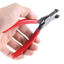 Multi-Function Sliding Tooth Screw Pliers for Rusty Wire Removal and Carp with Non-Slip Red Hand Tool