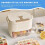 Large Capacity Ice Block Tray with Drawer-Type Design, Hidden Handle, Freezer Safe,Ice Maker Mold for Home Kitchen 5