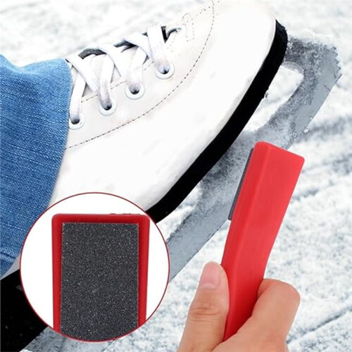 Handlicher Schleifstein für Eishockeyschuhe und Schlittschuhe 1