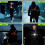 Outdoor Running Chest Light USB Lechargeable Light Camping Warning Light Night Running Chest Light 2