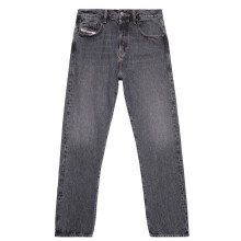 (28S, Black) Diesel Mens Viker Straight Jeans