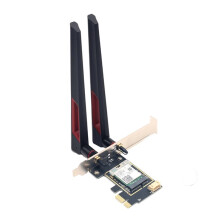 RTL8852BE Trådlöst WIFI6-Kort med 10DB-Antenn AX1800 802.11ax BT5.2 PCI-E Trådlöst WLAN Dubbelband 2.4G/5Ghz WLAN