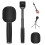 NEEWER 13"/33cm Telescopic Lavalier Microphone Handheld with Anti Off Cold Shoe Foam Windscreen Interview Mic Handle 3
