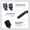 NEEWER 13"/33cm Telescopic Lavalier Microphone Handheld with Anti Off Cold Shoe Foam Windscreen Interview Mic Handle 6