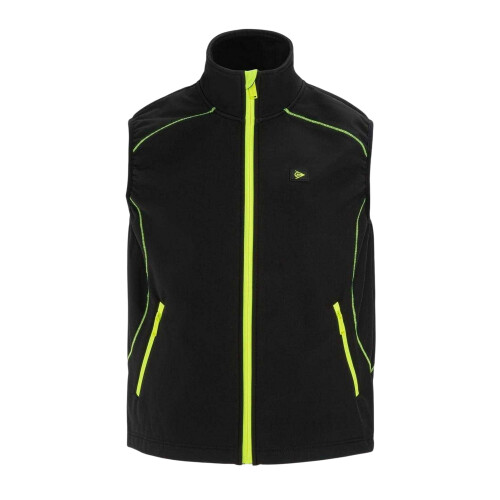Dunlop (XL, Black) Dunlop Mens Softshell Gilet