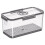 Bread Box for Kitchen Countertop Airtight Bread Storage Container with  Recording Lid Bread Keeper for Bread 1
