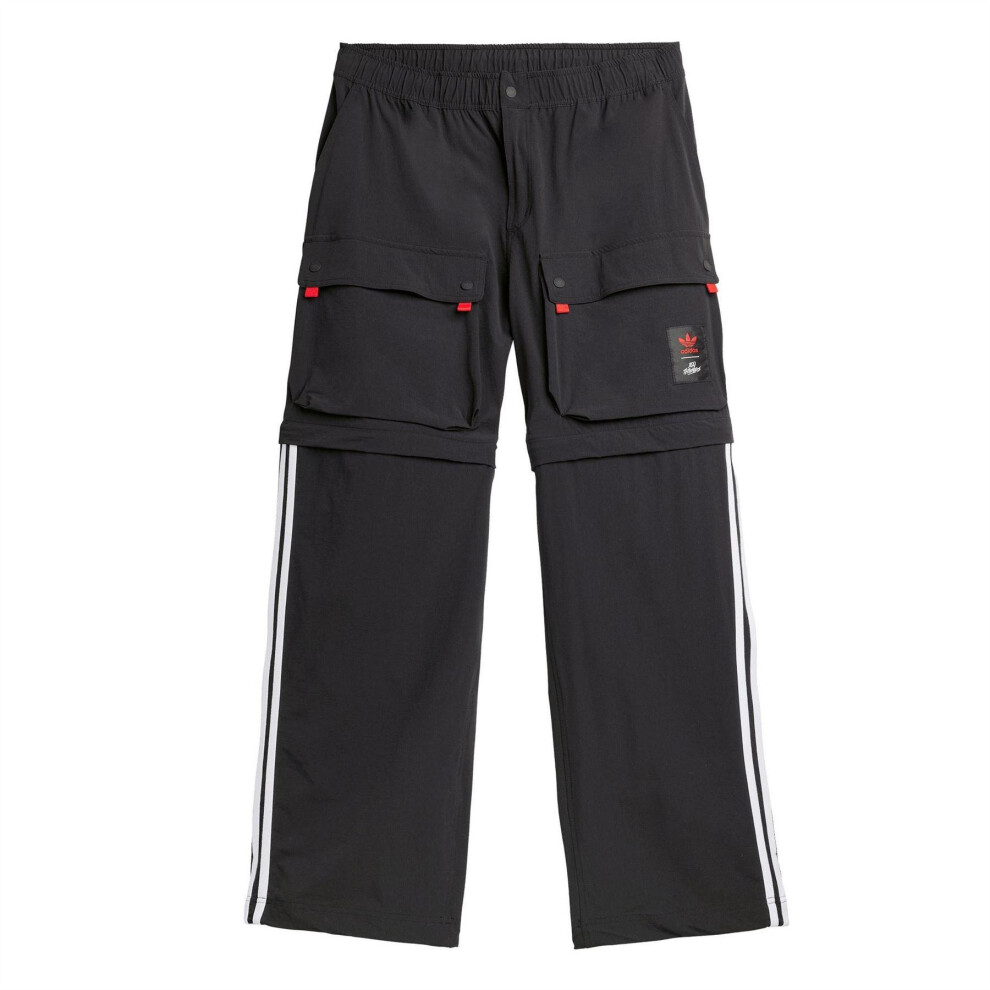 Adidas (L R, Black) Mens Originals Cargo Jogging Bottoms