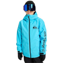 (7-8 Years, Blue) Quiksilver Boys Mission Waterproof Jacket