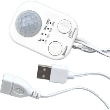 5V-24V USB PIR Human Motion Sensor Detector Body Infrared Motion Sensor Timer for LED Light Strips