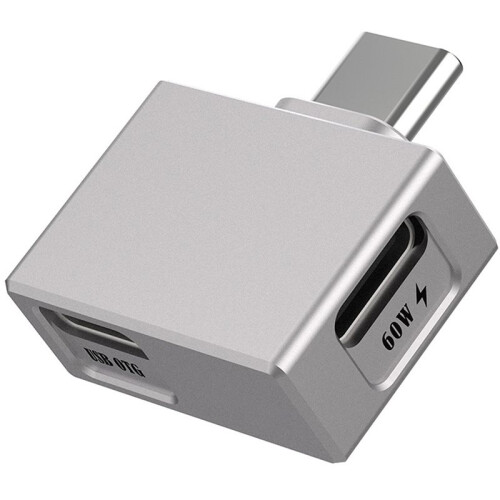TC28Max USB OTG Adapter with PD Input with Dual-Way Power Supply for Improved Audio Performance