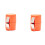 2pcs Multifunctional Egg Shell Opener Handheld Egg Cracker Separator Tool Eggshell Cutter Easy Open Gadget Orange 2