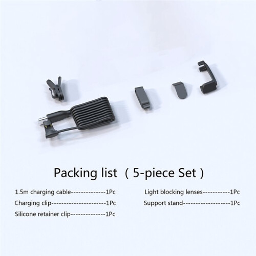 For  Meta Type-C Charging Cable 5in1 Glasses Accessory Kit for   Headliner Skyler Scriber Optics 2