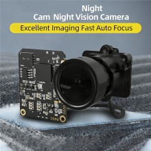 Night Cam FPV Camera Prototype Low Light Run Cam Night Vision Camera for Drone Racing Quadcopter RC Model Recording