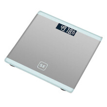 Scála Coirp Jygee Scála BMI Scála Leictreonacha Cliste LED Seomra Folctha Digiteach airgid