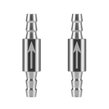 2pcs Dioxide Cylinder to CO2 System Diffuser Check Valve for CO2 Equipment Non Return Water 4mm Aquarium Water Valve