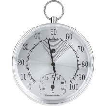 Termómetro higrómetro analógico para interiores y exteriores, medidor de temperatura y humedad HT9100