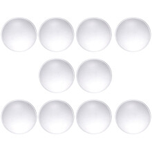 10 stuks vergrootglaslenzen, ronde optische glazen lenzen, optische lenzen, vergrootglaslenzen