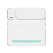 Ecocomum Tragbarer Thermodrucker, kabelloser Bluetooth-Drucker, einfache Bedienung, unterstützt Fotos, Notizen, Fehlermeldungen und Textmemos