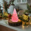 Artificial Crystal Christmas Tree Watermelon Red 2