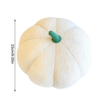 maxiaoxia Kürbiskissen Halloween-Spielzeugkissen Gestrickter Wollstil Kürbis-Wohnzimmersofakissen für Herbstdeko Thanksgiving-Geschenke