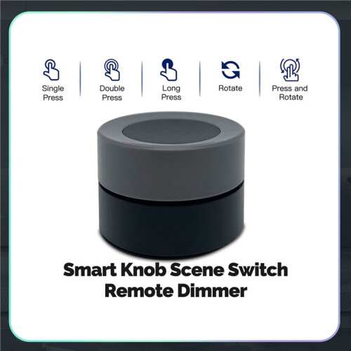Tuya ZigBee  Knob  Wireless Scene  Button Controller Battery Powered Automation Scenario  Life 2