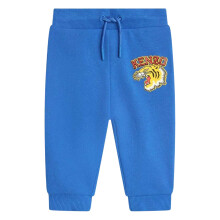 (2 Years, Blue) Kenzo Baby Logo Regular Joggers