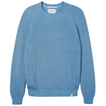 (M, Ocean) Peregrine Mens Harry Ribbed Raglan Jumper