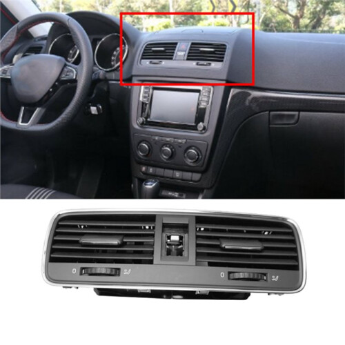 Car Dashboard Air Conditioning Outlet Assembly for   2014-2017 A/C Vent Grille Panel 1