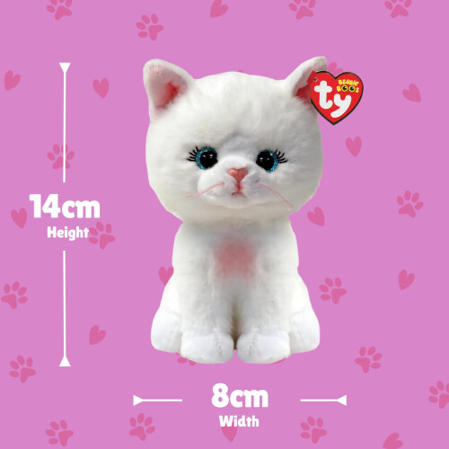Ty TY Amelia Cat Beanie Boo 14cm