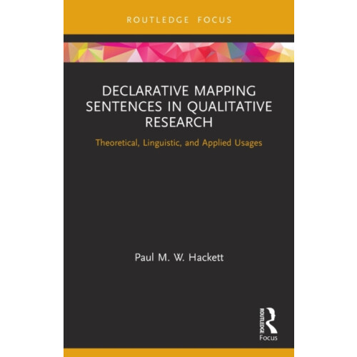 Declarative Mapping Sentences in Qualitative Research Theoretical Ling